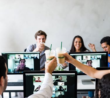 Vous vos amis et moi levons nos verres à la Santé de Herbalife