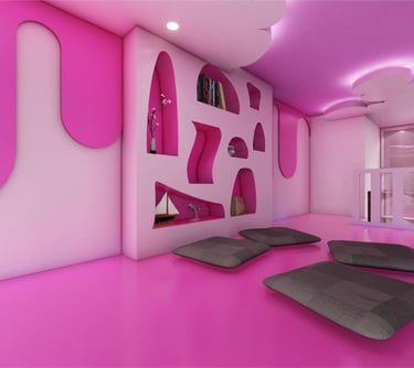 Desain interior modern minimalis oleh Oemah