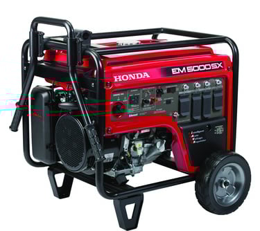 Honda EM5000S iAVR Series Portable Generator, Electric Start,