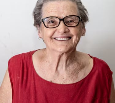 pessoa idosa de 80 anos