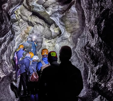 Esplorazione grotte di onferno, entroterra provincia di Rimini