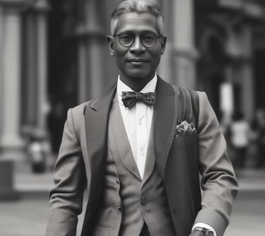 woman in black blazer with brown hair