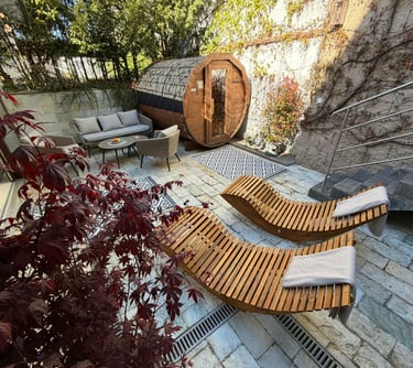 private spa sauna