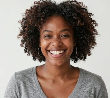 woman wearing black scoop-neck long-sleeved shirt
