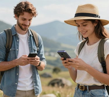 man standing near white wall