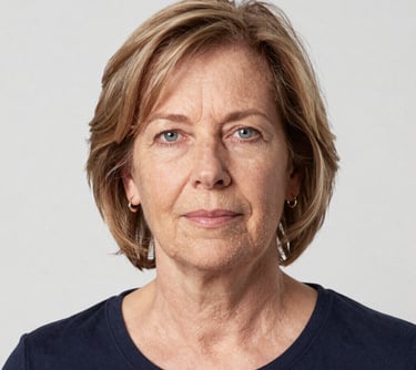 woman smiling wearing denim jacket
