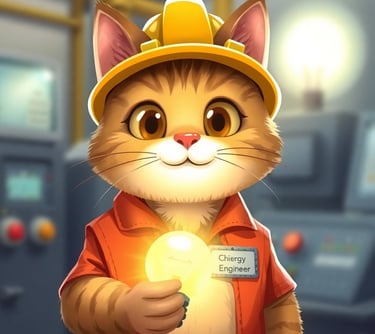 Котейкин Котов Котович (главный энергетик кот) AI