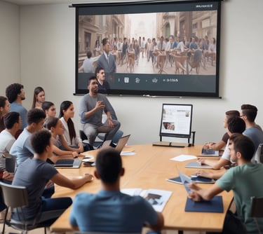 man standing near white wall