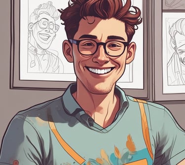 man standing near white wall