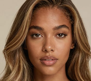 woman wearing black scoop-neck long-sleeved shirt