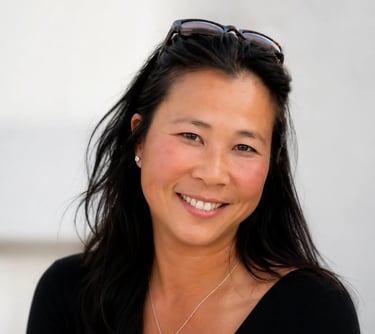 a girl witdark hair named Canide Chung from Pacific Coast Community Resources