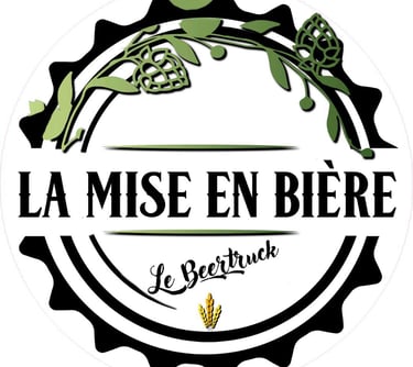 Logo d'un beer truck , la meilleure biere du 66 catalan perpignan