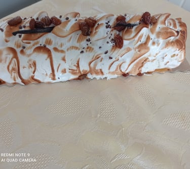 Omelette norvégienne base glace vanille