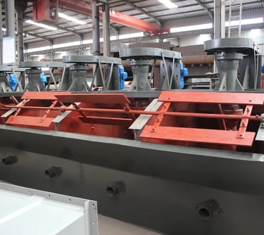 Flotation cells, flotation machines for antimony ore processing plant, stibnite beneficiation plant, mineral processing plant