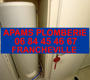 Remplacement chauffe eau 300 litres Atlantic thermor plombier francheville 69340