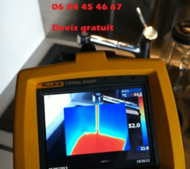 plombier recherche de fuite d eau detection camera thermique fuite chauffage caluire 69300