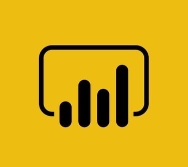 Dashboard tools icon: Power BI and Tableau for creating interactive data reports and dashboards