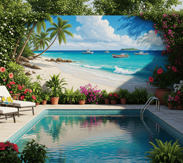 Mural piscina