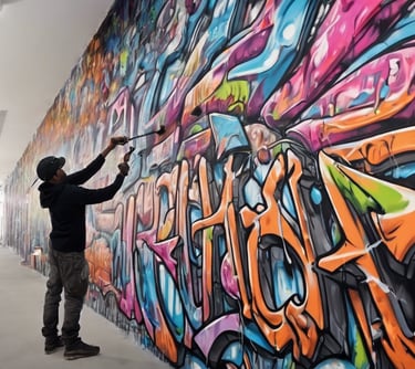 Mural graffiti