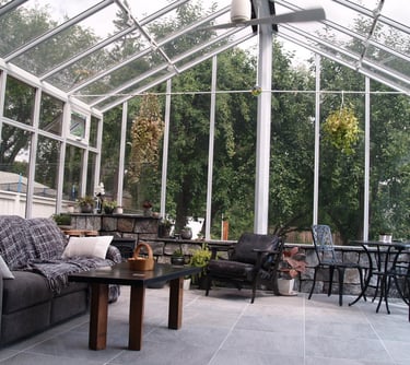 Gable Solarium Interior