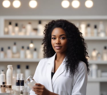 woman smiling wearing denim jacket