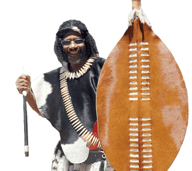 a man in a native american indian headdress
