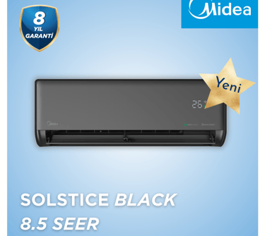Midea Multi Split Klima Solstice Siyah Ve Beyaz İç Ünite