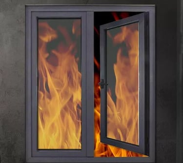 Fire Rated Steel & Aluminum Windows in Qatar