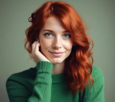 woman smiling wearing denim jacket