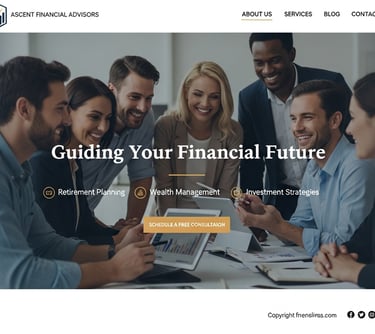 Financial planner website