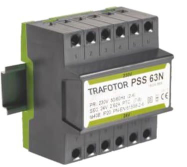 transformadores carril DIN