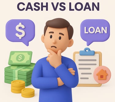 Cash vs loan