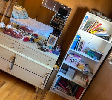 after extreme bedroom organization