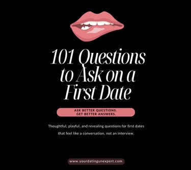 101 Questions to Ask on a First Date Guide