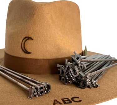 Hat and Branding Irons
