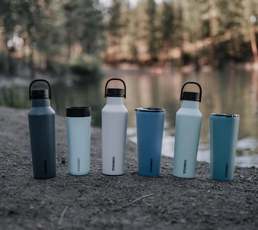 Personalized Reusable Drinkware Sustainable Event Activation with Corkcicle