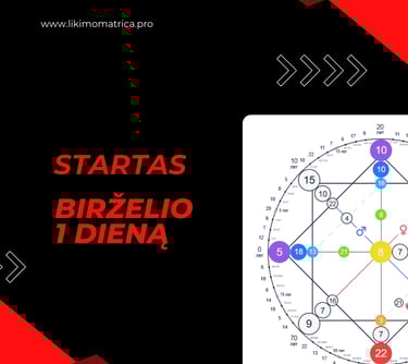 Likimo Matricos online mokymai