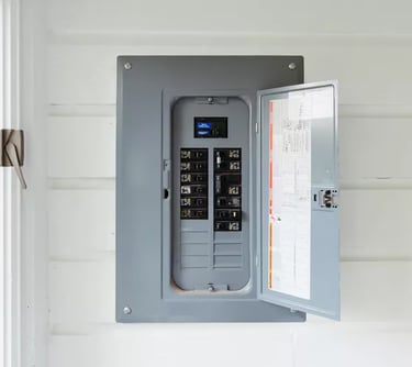 Circuit breaker replacement by licensed electrician