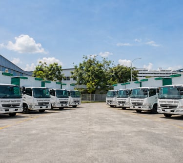 24ft canopy lorry delivery in Singapore