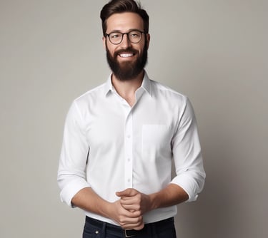 woman smiling wearing denim jacket