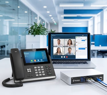Sistemi telefonici VoIP e soluzioni UCC (Unified Communications)
