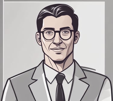 man standing near white wall