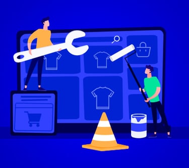 Back-end eCommerce website development
