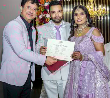 Indian wedding ceremony conducted by Star Celebrant in Sydney