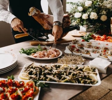 Delicatessen en catering de lujo.