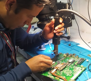 Reparación microelectrónica laredlaboratorio