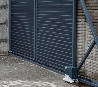 motorisation d'un portail coulissant en Ille-et-Vilaine