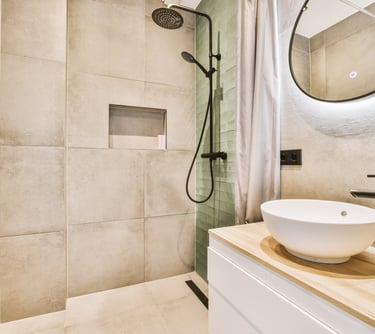Douche et lavabo refait par JS Services