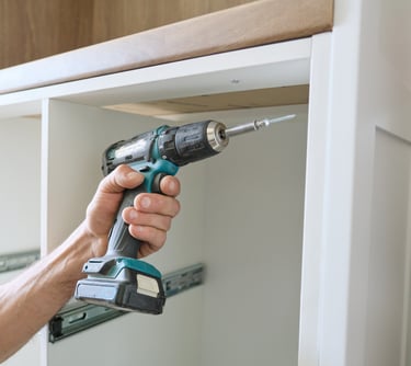 Perceuse pour monter un meuble