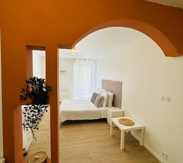 pose de parquet et peinture dans un appartement à caen par JS services